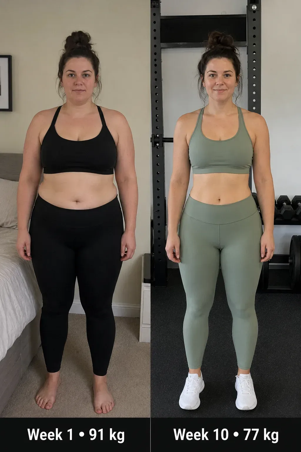Customer before and after result